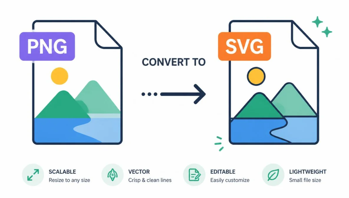 Convertir PNG en SVG